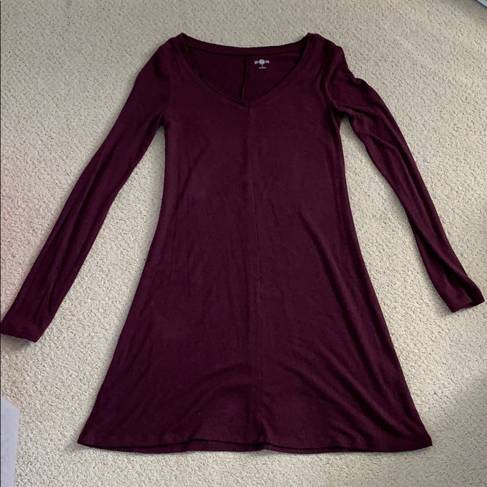 Maroon dress